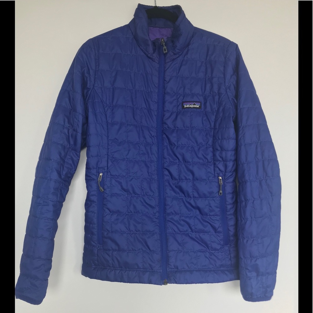 Patagonia Blue puffer Women's Jacket
